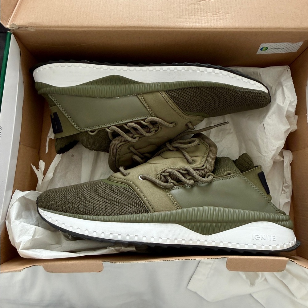 Puma Olive Men's Sneakers